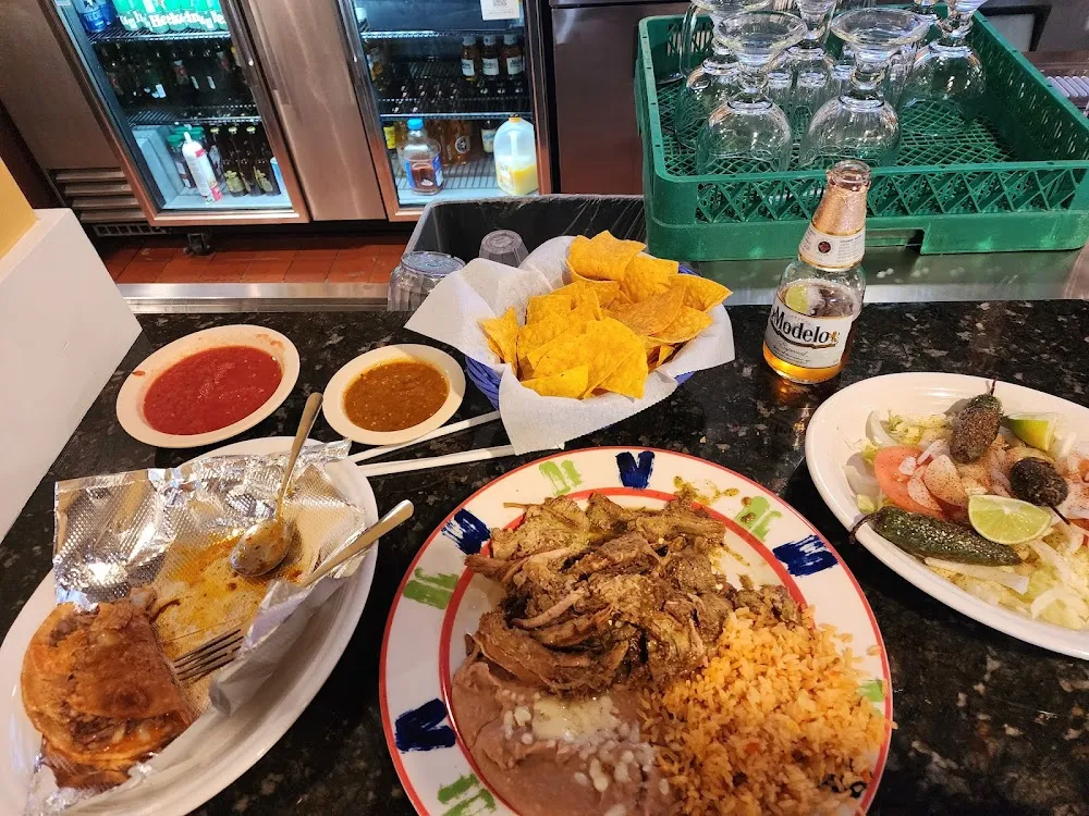 Carnitas Plate Tacos Birria